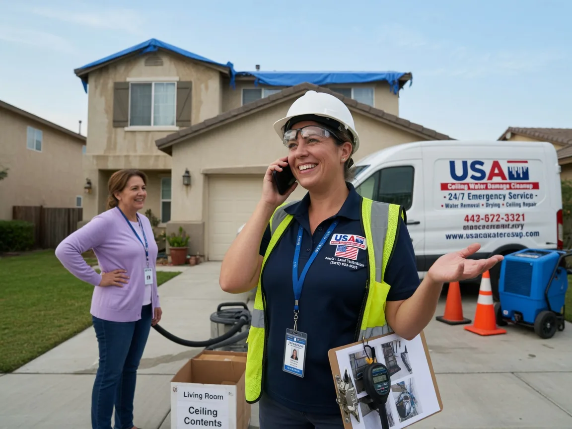 Ceiling Water Damage Restoration Blue Grass, IA FAQs